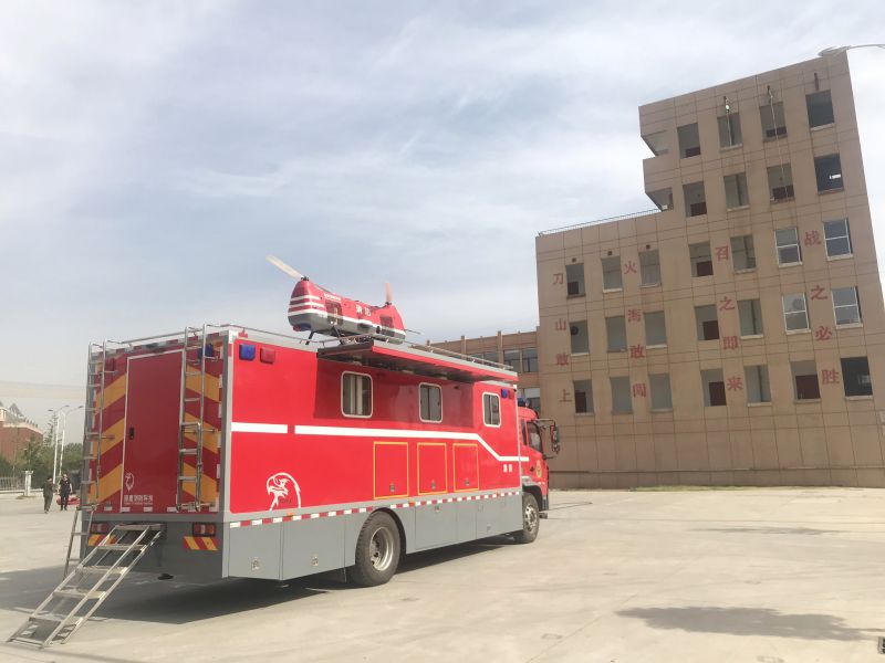 獵鷹消防科技赴漯河參加消防無(wú)人機(jī)滅火救援裝備技術(shù)交流活動(dòng)