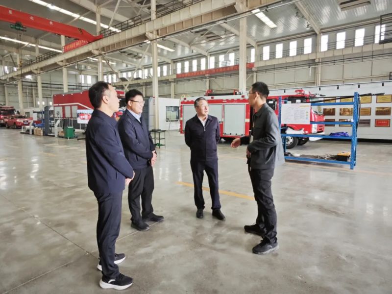 安陽(yáng)市副市長(zhǎng)王新亭到獵鷹調(diào)研